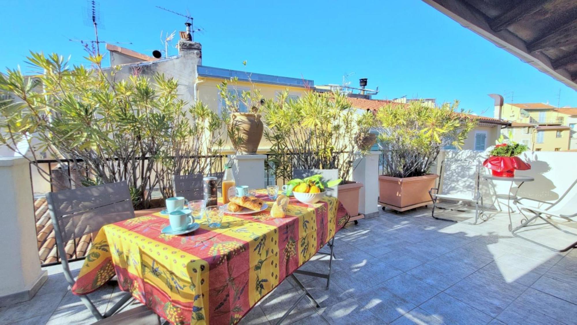 Ze Perfect Place - Appartement De Charme Nicois - 2 Chb & 2 Sdb - Ac - Terrasse - Vieux ניס מראה חיצוני תמונה