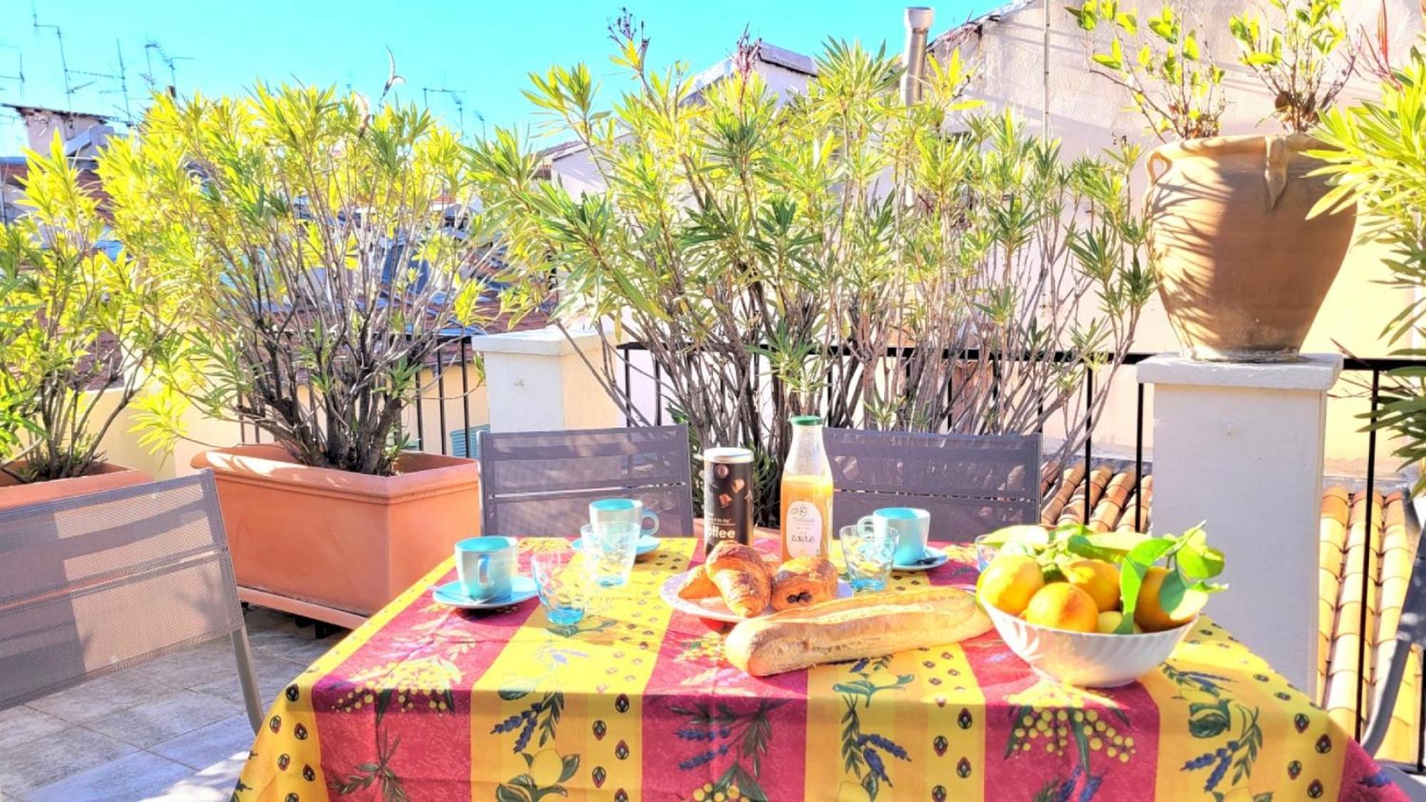 Ze Perfect Place - Appartement De Charme Nicois - 2 Chb & 2 Sdb - Ac - Terrasse - Vieux ניס מראה חיצוני תמונה